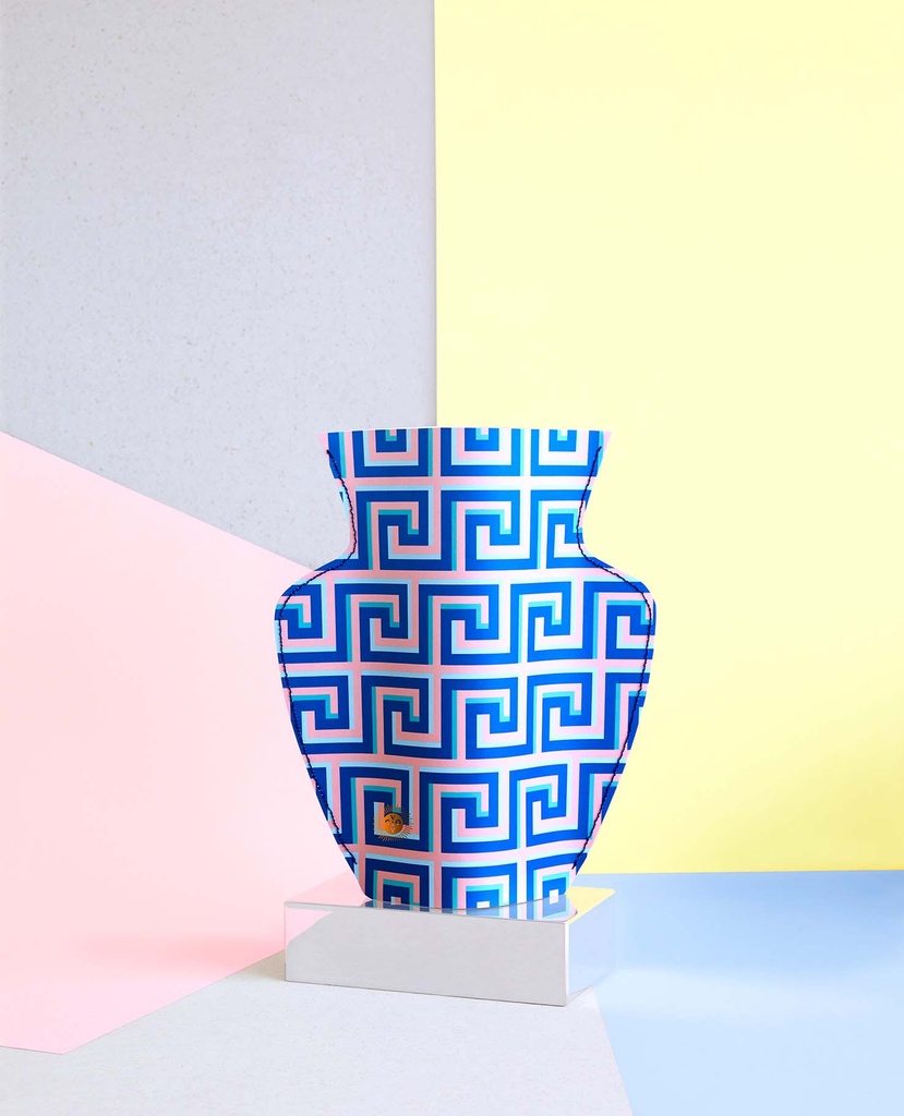 PAPER VASE ICARUS (BLUE)