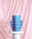 PAPER VASE ICARUS (BLUE)