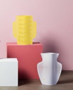 PAPER VASE DENDRA (Perforated, Yellow)