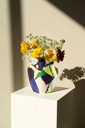 MINI PAPER VASE STROMBOLI (Green / Blue)
