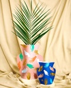 PAPER VASE HAMSA (PINK)