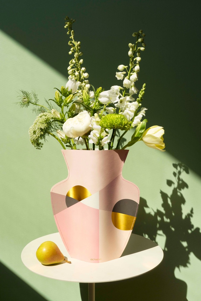 PAPER VASE SIENA (PINK)