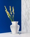 PAPER VASE CYANO (Perforated, White)