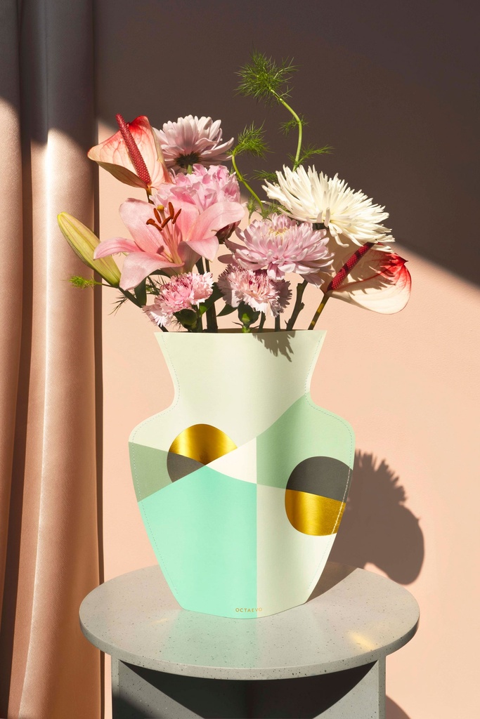 PAPER VASE SIENA (MINT)