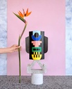 PAPER VASE TEMPLO (BLACK)