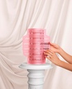 PAPER VASE AUREA (Perforated, Pink)