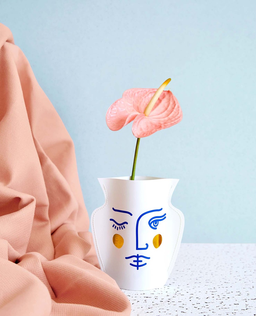 MINI PAPER VASE (DOUBLE SIDED) JANUS