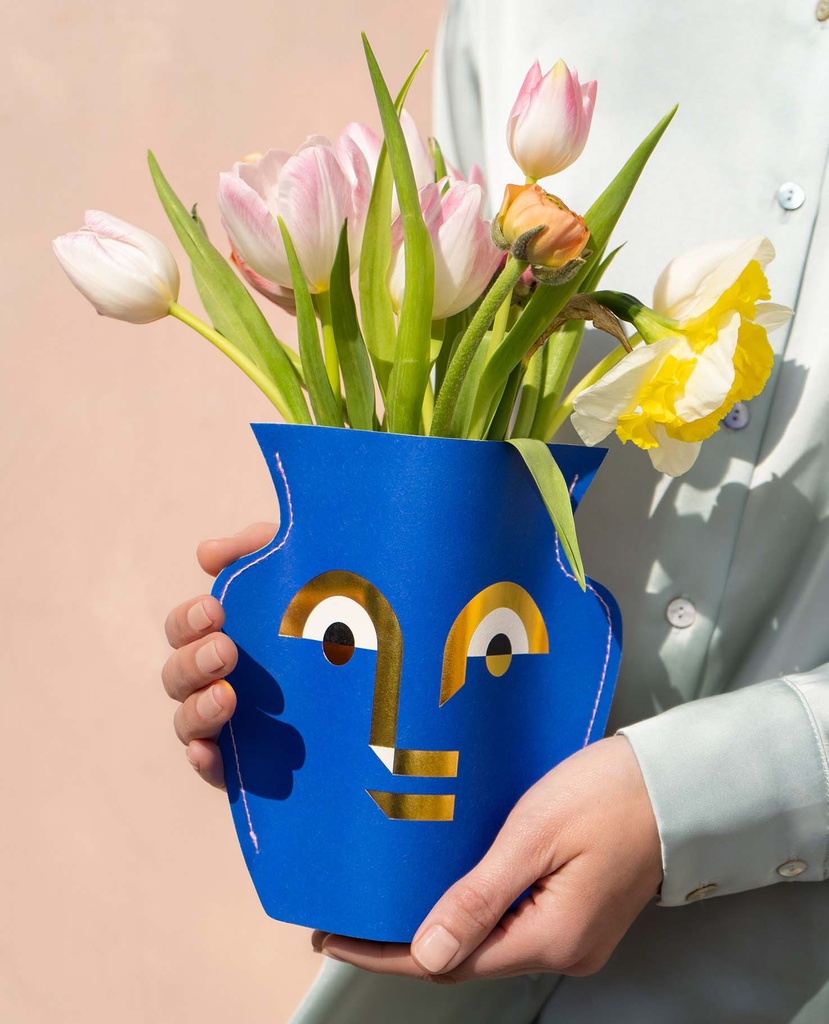 MINI PAPER VASE (DOUBLE SIDED) APOLINO