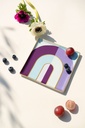 CERAMIC TRAY RIVIERA (ARCH) PURPLE