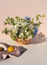 BASKET SICILIA SMALL - TANGERINE