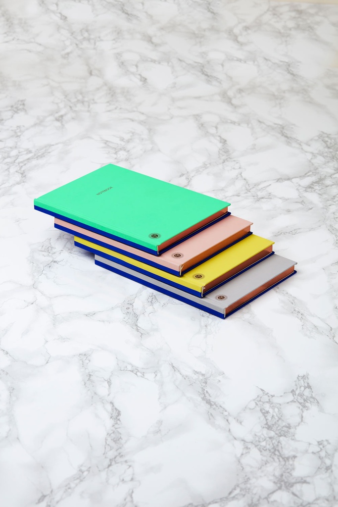 NOTEBOOK PLANNER (Grey / Blue)