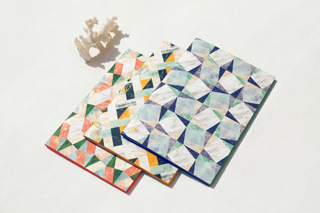 NOTEBOOK MARBLE NOTES Nº 3 (Blue, Dot grid)