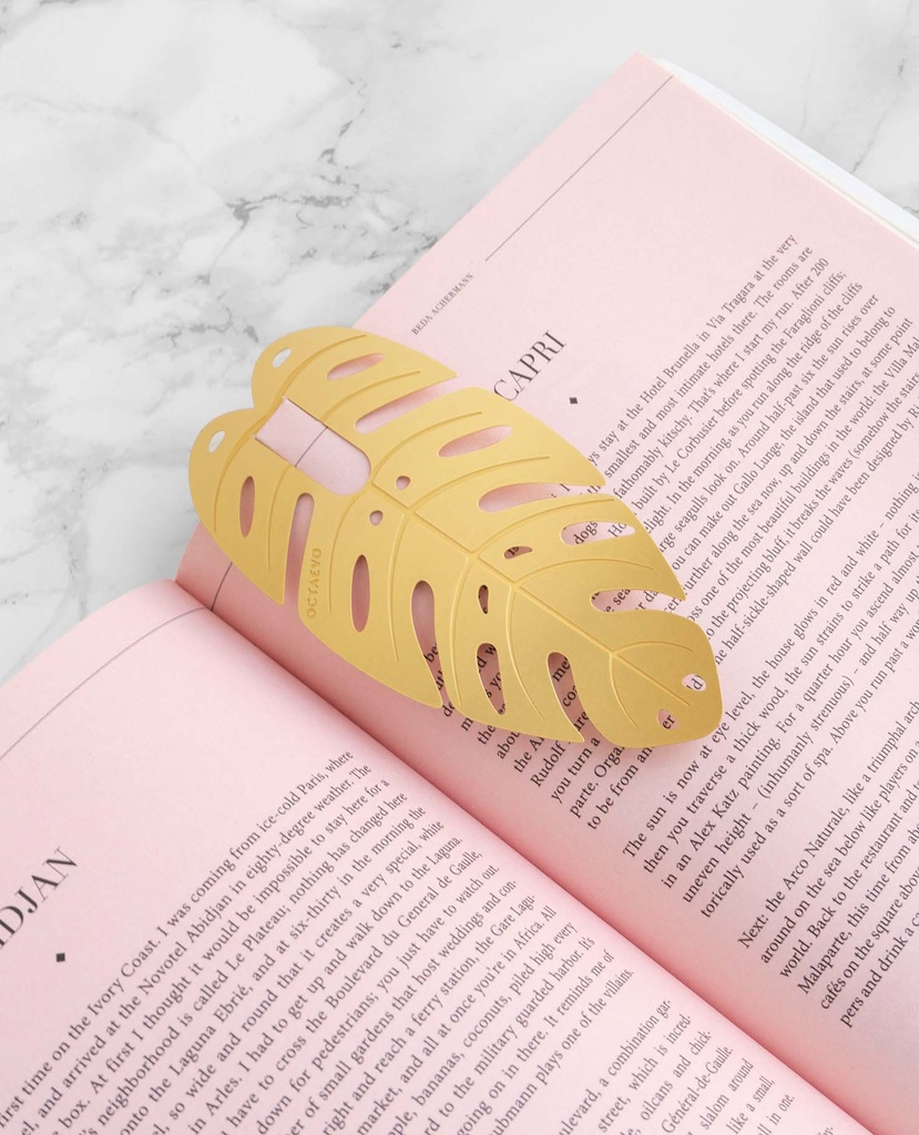 BOOKMARK CAPRI (Brass)