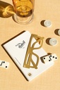 BOOKMARK PLEIN SOLEIL BRASS