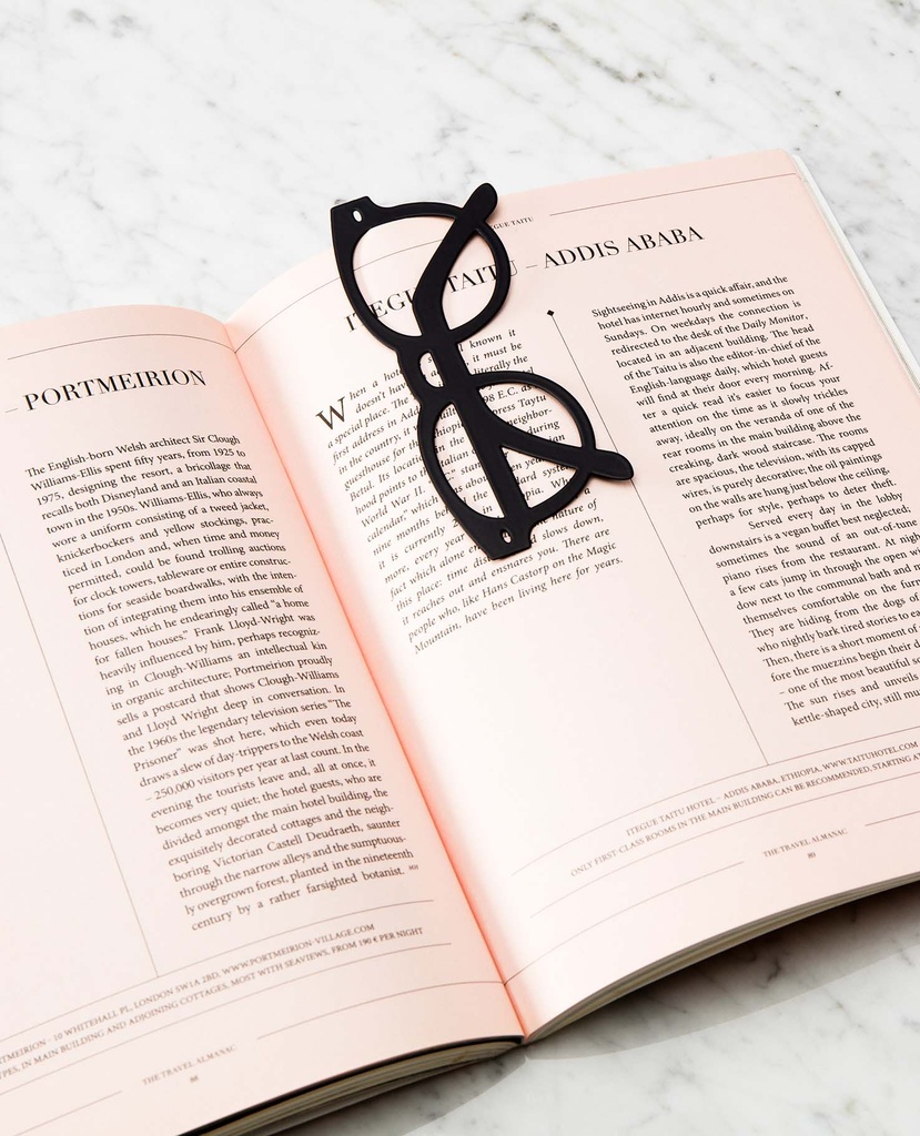 BOOKMARK RIVIERA (Black)