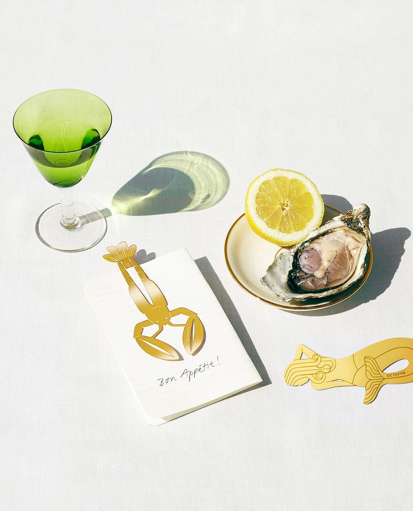 BOOKMARK BON VIVANT (Brass)