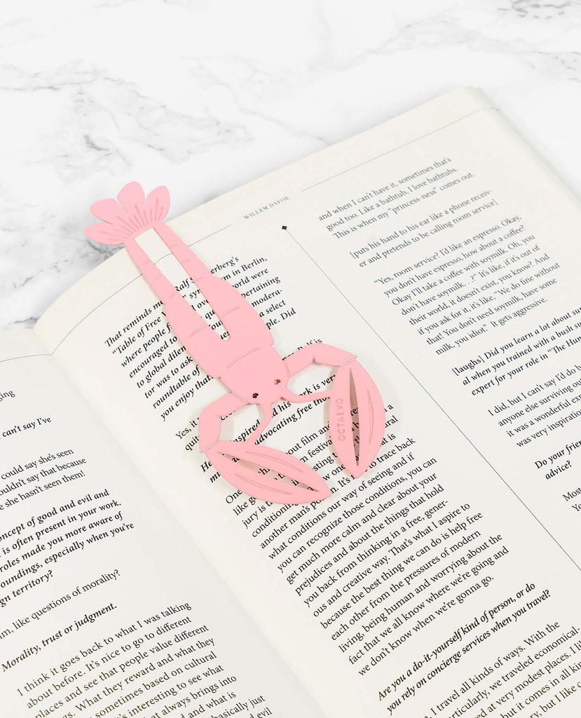 BOOKMARK BON VIVANT (Pink)