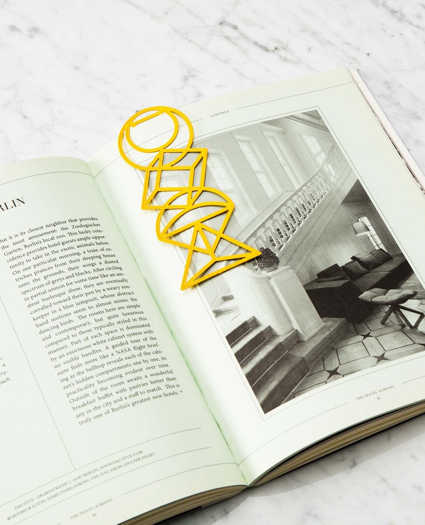 BOOKMARK EUCLID (Yellow)