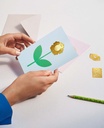 GREETING CARD FLOWER