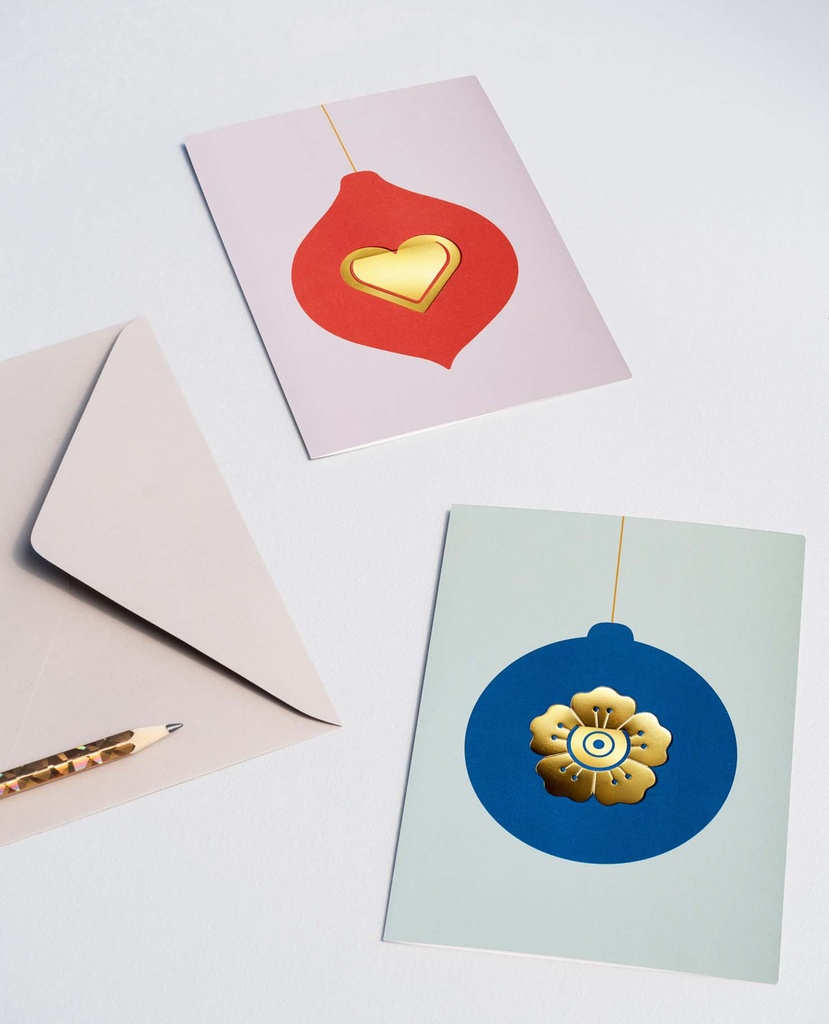 GREETING CARD CHRISTMAS FLOWER