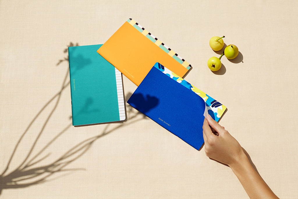 NOTEBOOK CREATIVE NOTES LIGURIA (Blue, Dot grid)