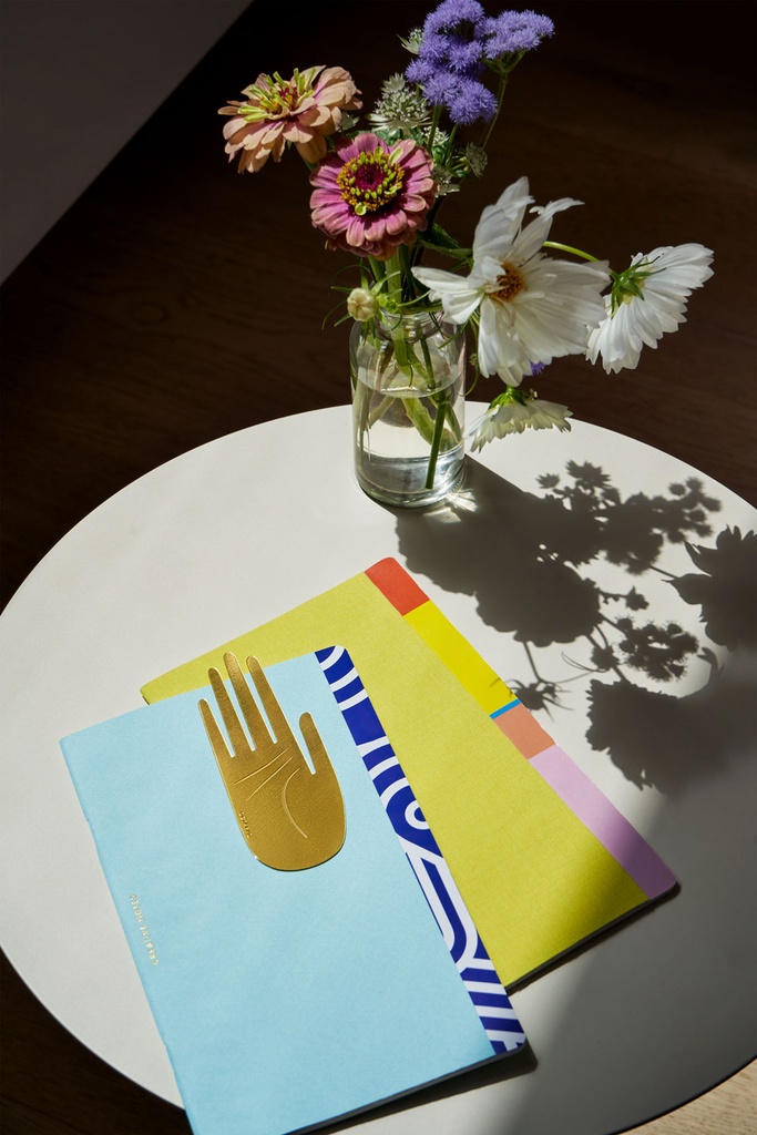 NOTEBOOK CREATIVE NOTES BAZAAR (Yellow / Plain)