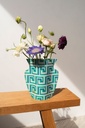 MINI PAPER VASE ICARUS (GREEN)