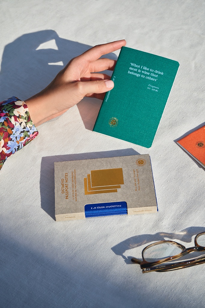 PASSPORT PHILOSOPHY NOTES Nº 2 (Green, Ruled)