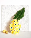PAPER VASE NAZAR (YELLOW)