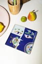 CERAMIC TRAY CLAIRE JOHNSON BLUE