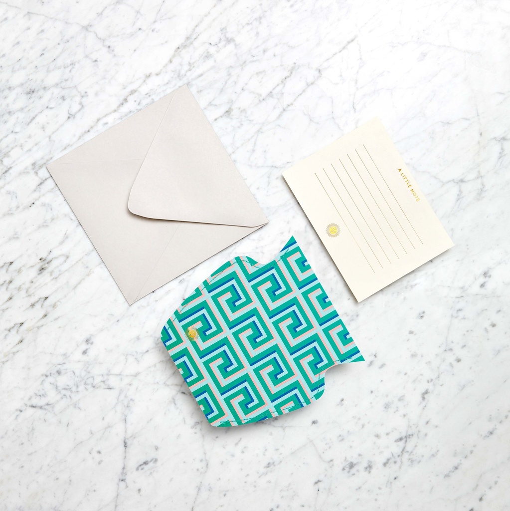 MINI PAPER VASE ICARUS (GREEN)