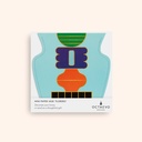 MINI PAPER VASE TEMPLO (BLUE)