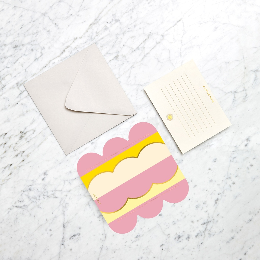 MINI PAPER VASE RIVIERA WAVE