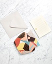 MINI PAPER VASE VESUVIO (Pink / Blue)