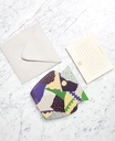 MINI PAPER VASE STROMBOLI (Green / Blue)