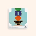 PAPER VASE TEMPLO (BLUE)