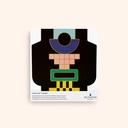 PAPER VASE TEMPLO (BLACK)
