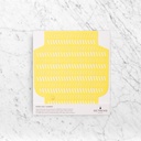 PAPER VASE DENDRA (Perforated, Yellow)