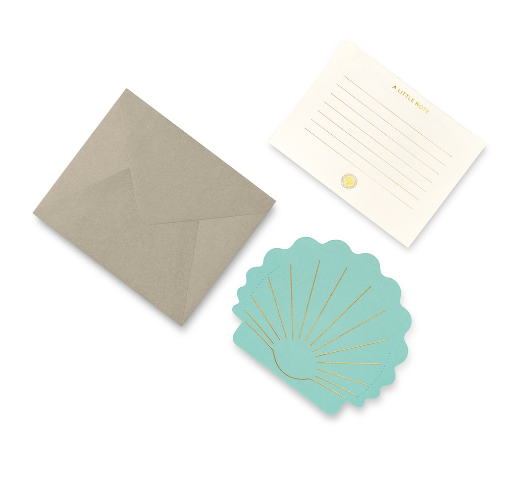 MINI PAPER VASE HERA (PALE BLUE)