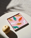 CERAMIC TRAY HAMSA (Pink)