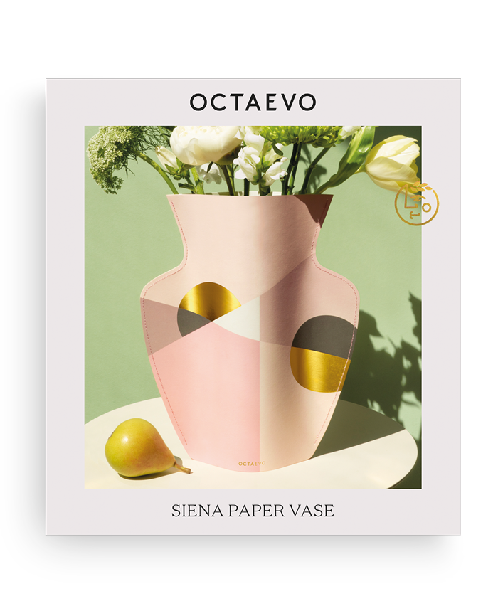 PAPER VASE SIENA (PINK)