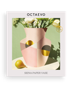 PAPER VASE SIENA (PINK)