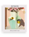 PAPER VASE SIENA (MINT)