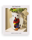 PAPER VASE MIRO (FEMME, OISEAU, ÉTOLIE)