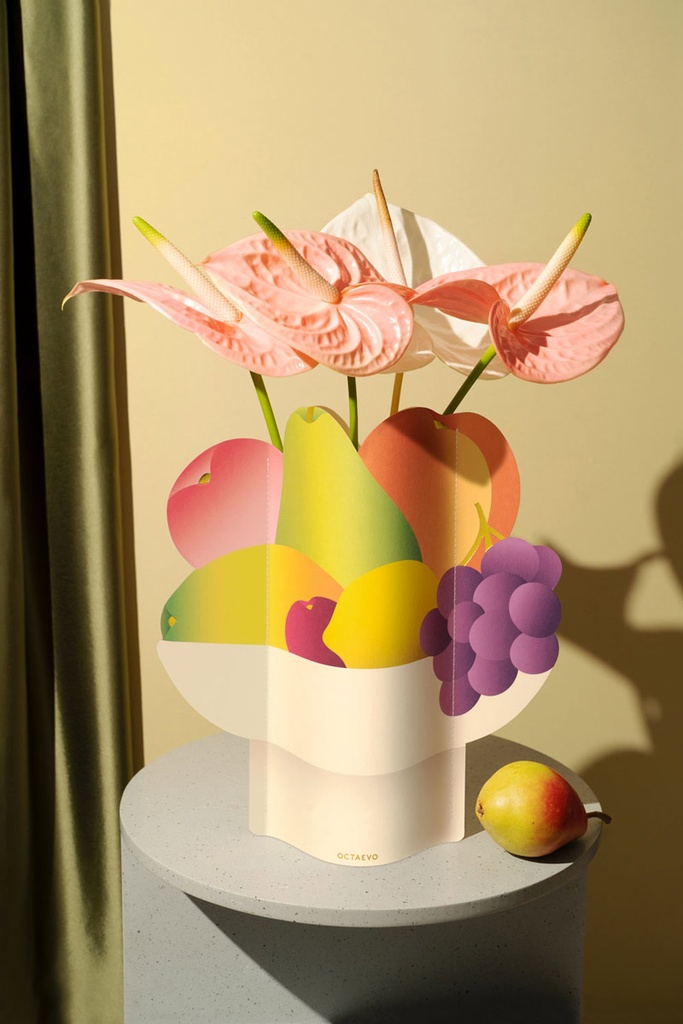 PAPER VASE FRUIT BOWL