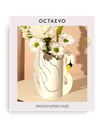 MINI PAPER VASE SWAN