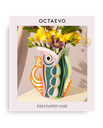 MINI PAPER VASE FISH