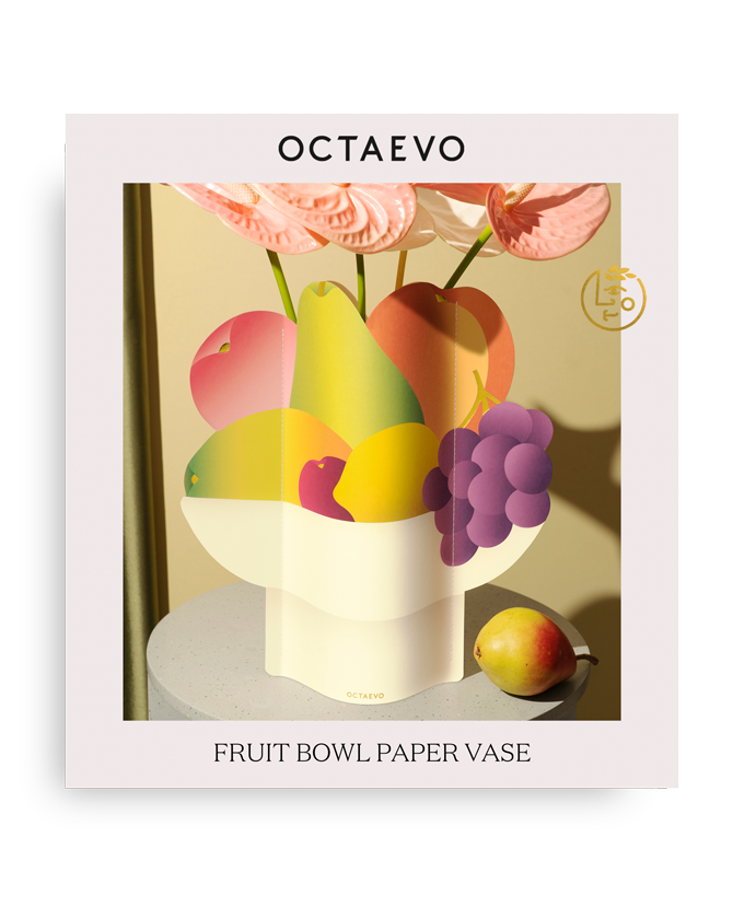 PAPER VASE FRUIT BOWL