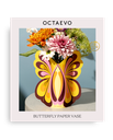 MINI PAPER VASE BUTTERFLY