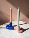 CANDLE HOLDER TEMPLO (Dark blue)
